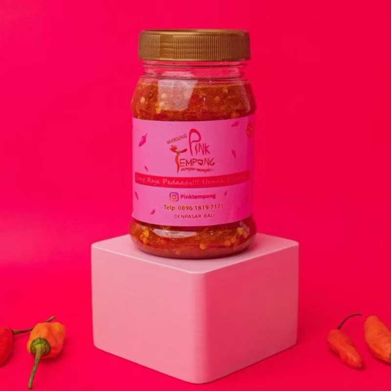 

Sambal Pink Tempong Khas Bali