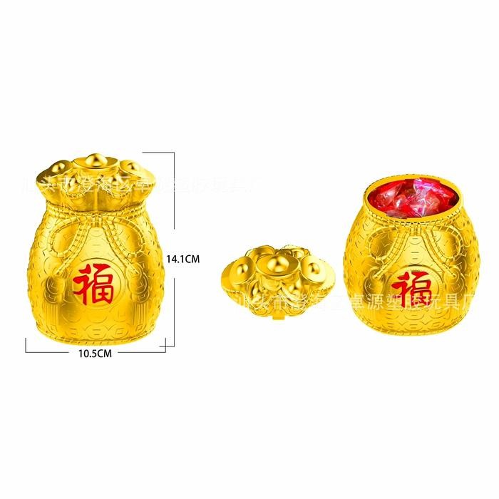 

PROMO!Tempat Permen Yenpau Fu Emas Kado Souvenir Candy Box Fuk Hoki GrosirREADY