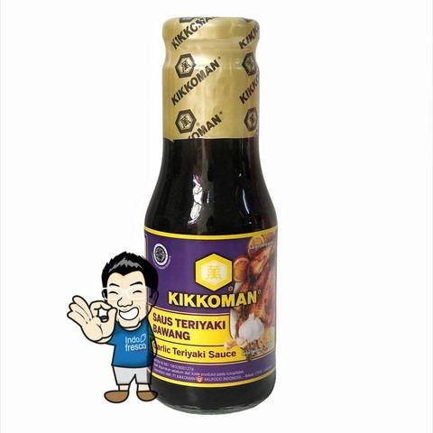 

PROMO! Kikkoman Garlic Teryaki Sauce- Saus Teriyaki Bawang HALAL 300g - garlic 300