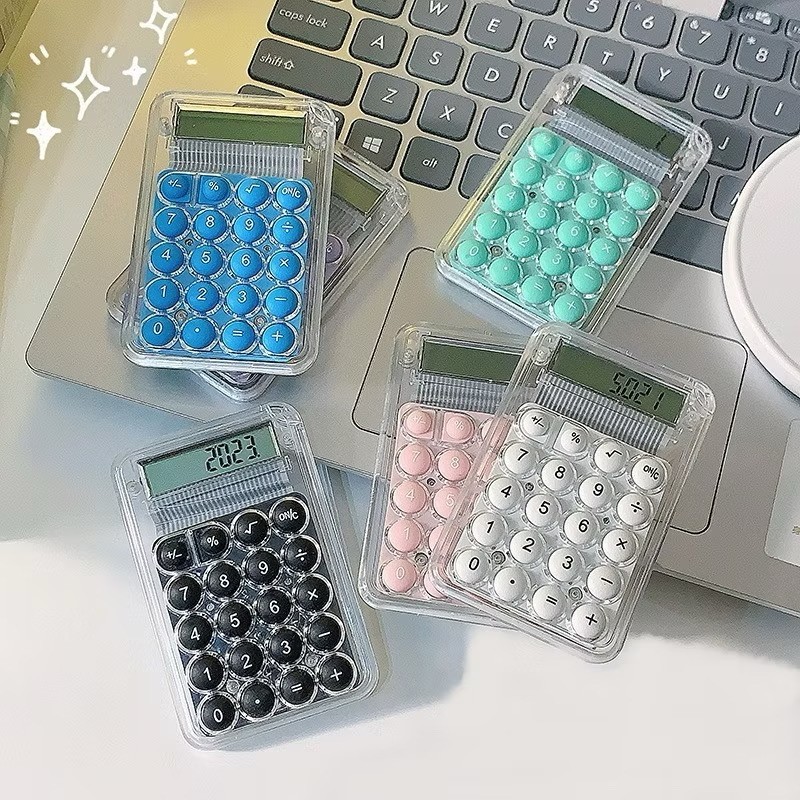 

Kalkulator Saku 8 Digit, Mini Transparan, Cocok untuk Belajar Matematika dan Akuntansi