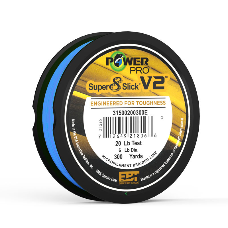 POWER PRO SSV2 275M PE Line 8 Strands Spectra Fishing Line Original USA fishing Braid Line PESCA