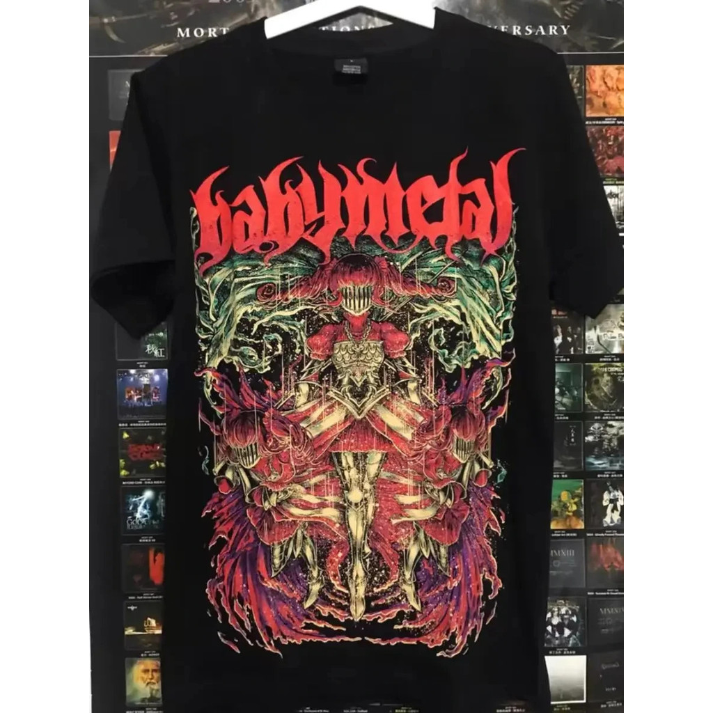 Babymetal Japan Band T Shirt Men Women's Hip-hop Rock Band Casual Short Sleeve Y2k Tees Tops Aesthet