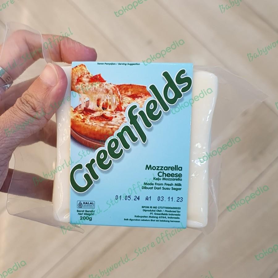 

Greenfields Mozarella Cheese Keju Mozarella 200gr