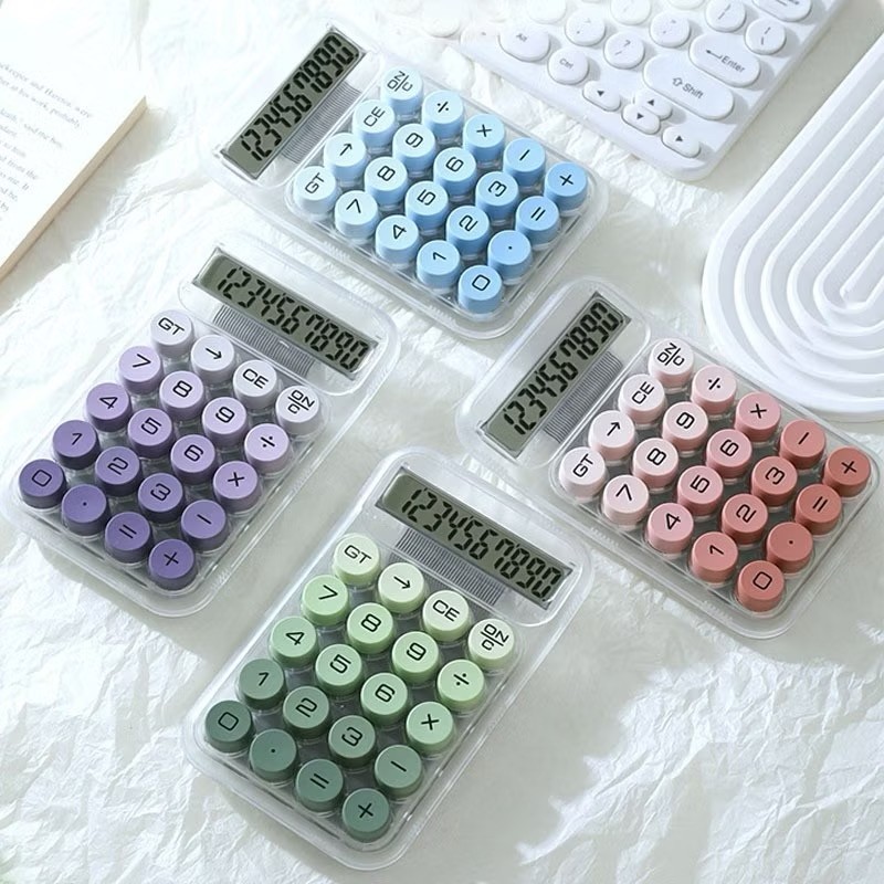 

Kalkulator Transparan 12 Digit Tampilan HD - Warna Dopamin, Desain Unik & Modern