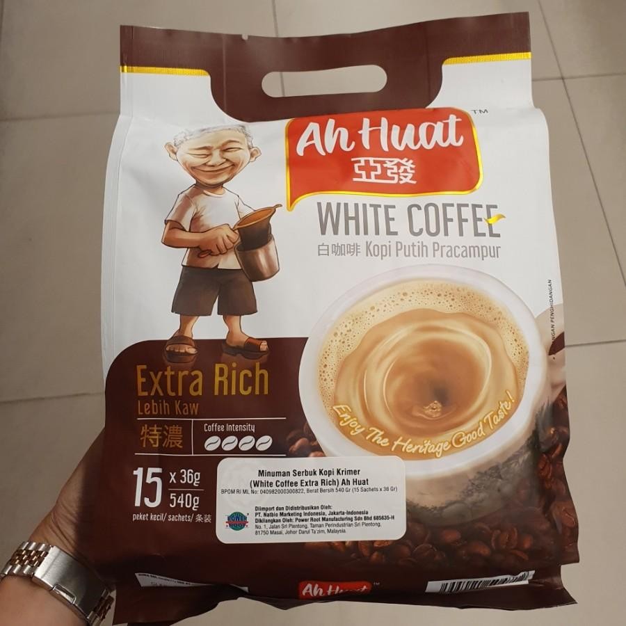 

Ah Huat White Coffee Extra Rich Kopi Sachet Import ( 15 Sachets )