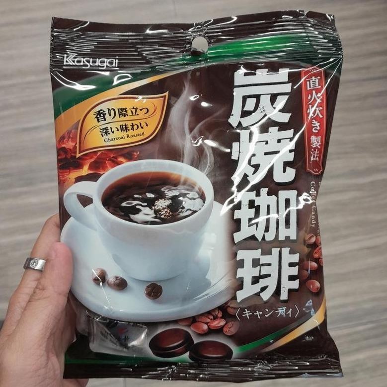 

Kasugai Coffee Candy Hard Candy Permen Kopi Rasa Black Coffee Import 66gr