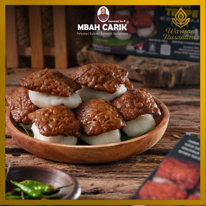 Jadah Uli Tempe Tahu Bacem Frozen Mbah Carik Asli oleh-oleh Khas Jogja enak dan legit