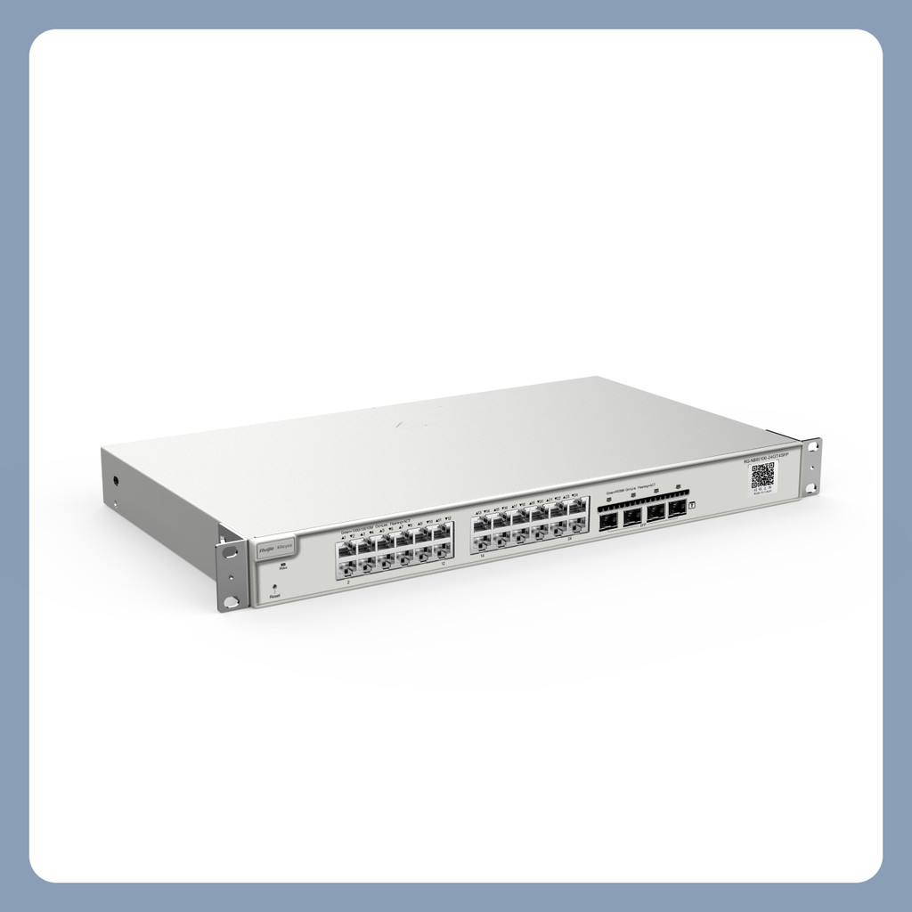 RUIJIE RG-NBS5200-24GT4XS Switch Managed 24 Port Gigabit dan 4 Port SFP+ Kinerja Tinggi