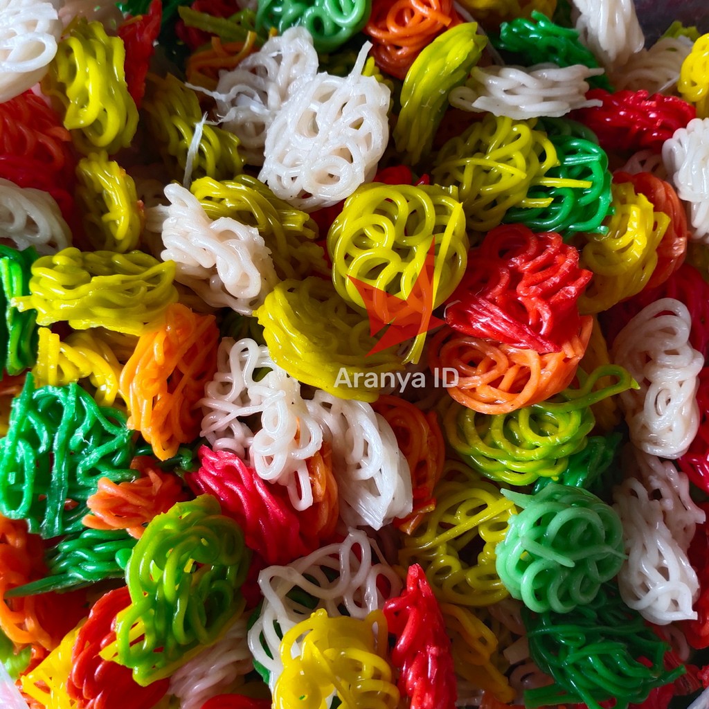 

Kerupuk Toping Seblak Mentah Mawar Mini Warna Warni Gurih Kenyal Lembut Cap Ikan Tenggiri 1Kg 5Kg - Aranya ID