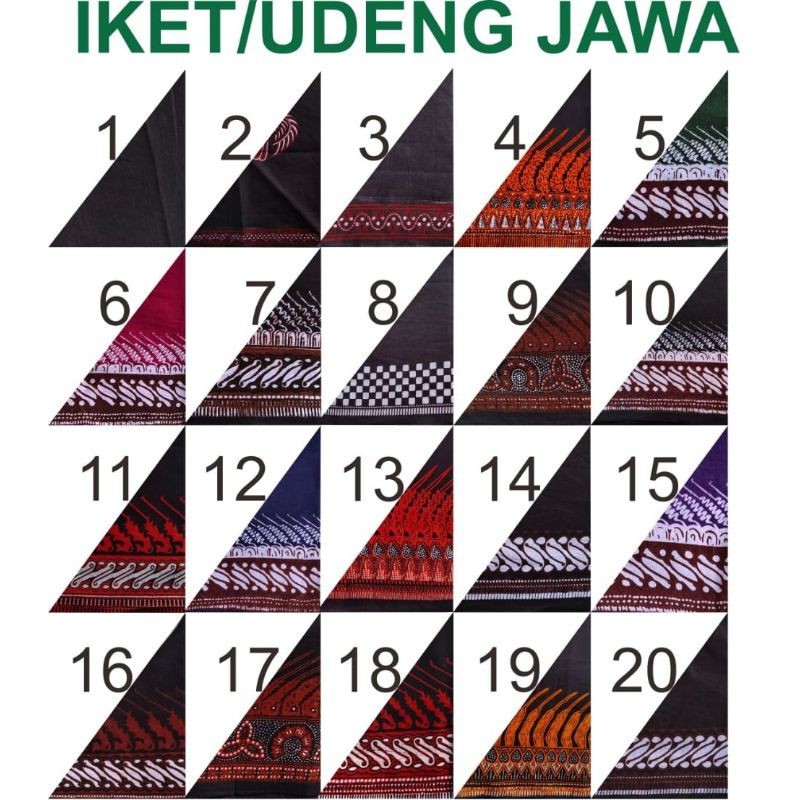 UDENG SEGITIGA JARANAN KHAS JAWA *&