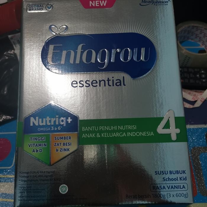 

Promo[Best Seller] Susu Enfagrow Essential 4 1800 gram - Packing Biasa