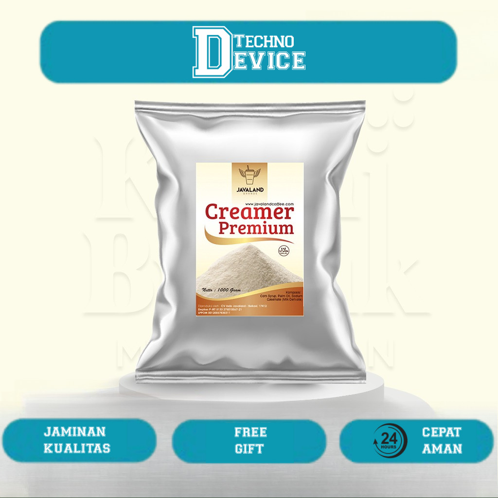 

Javaland Bubuk Creamer / Krimer 1Kg - Premium | Non Dairy | Creamy Café