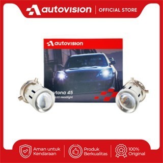 Lampu Headlamp Mobil Mini BiLED Daytona H4 12v 24V 45W Putih Kuning