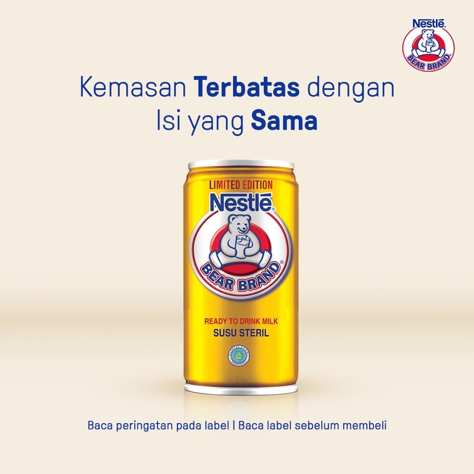 

Bear Brand Susu Beruang GOLD Edition 189ml 1 Karton Isi 30