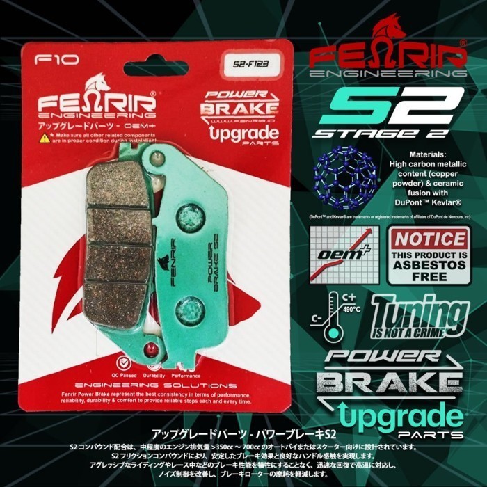 Kampas Rem Depan CBR 250RR ABS dan Non ABS