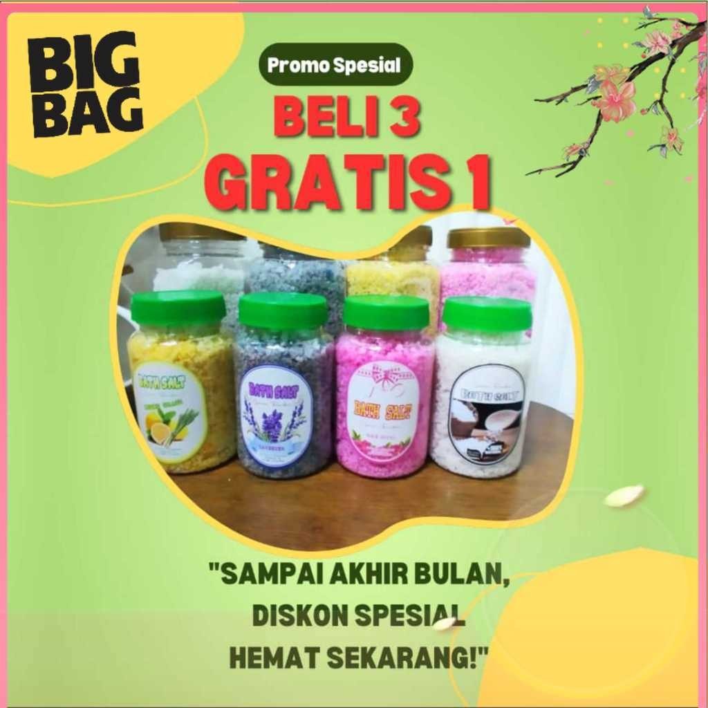 

[BigBag] Salt Bath Spa Garam Mandi Natural Aromaterapi
