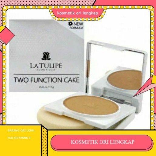 LA TULIPE TWO FUNCTION CAKE | BEDAK LA TULIPE | bedak padat la tulipe