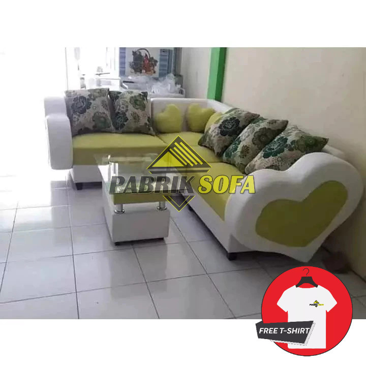 Sofa L love sofa L cinta minimalis modern murah harga pabrik SEMARANG