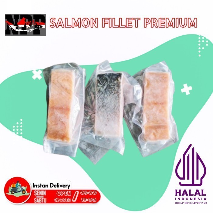 

Ikan Salmon Trout Fillet Norwegian 100 Gram