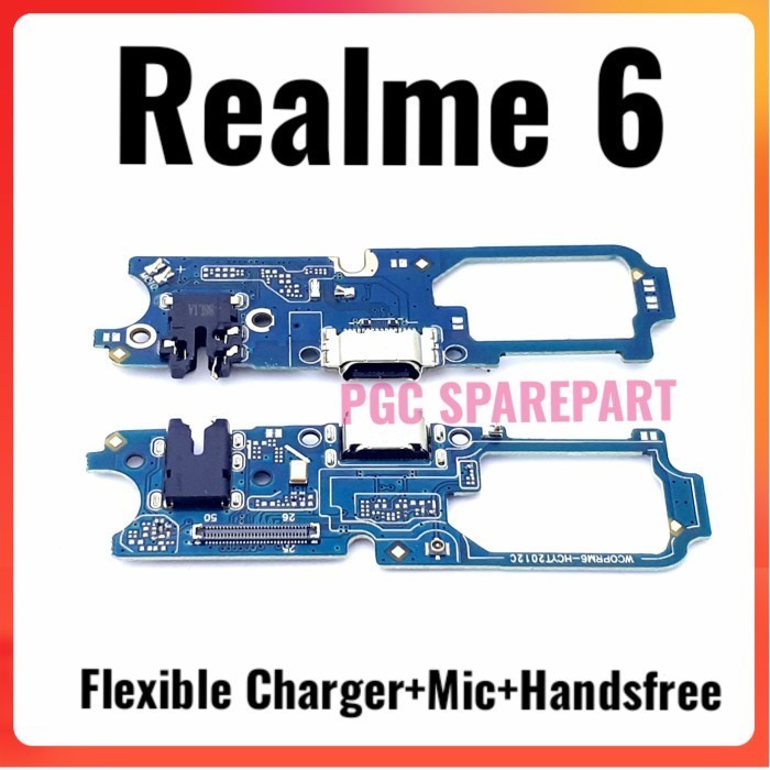 Original Flexible Connector Charger & Mic Handsfree & Realme 6