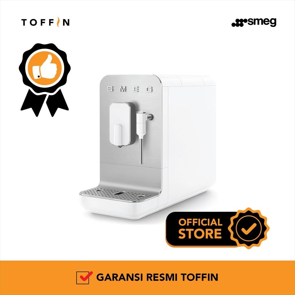 Mesin Kopi Otomatis Smeg BCC02 - Putih, Taupe, Merah, Hitam 1470W 1.4L