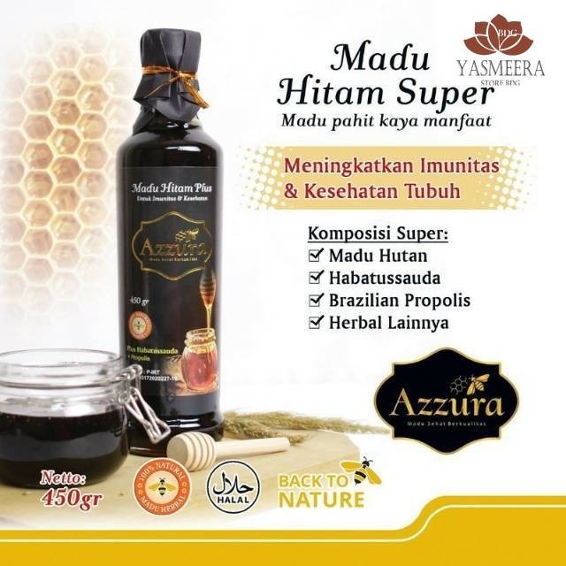 

Madu Hitam Super Madu Pahit Azzura