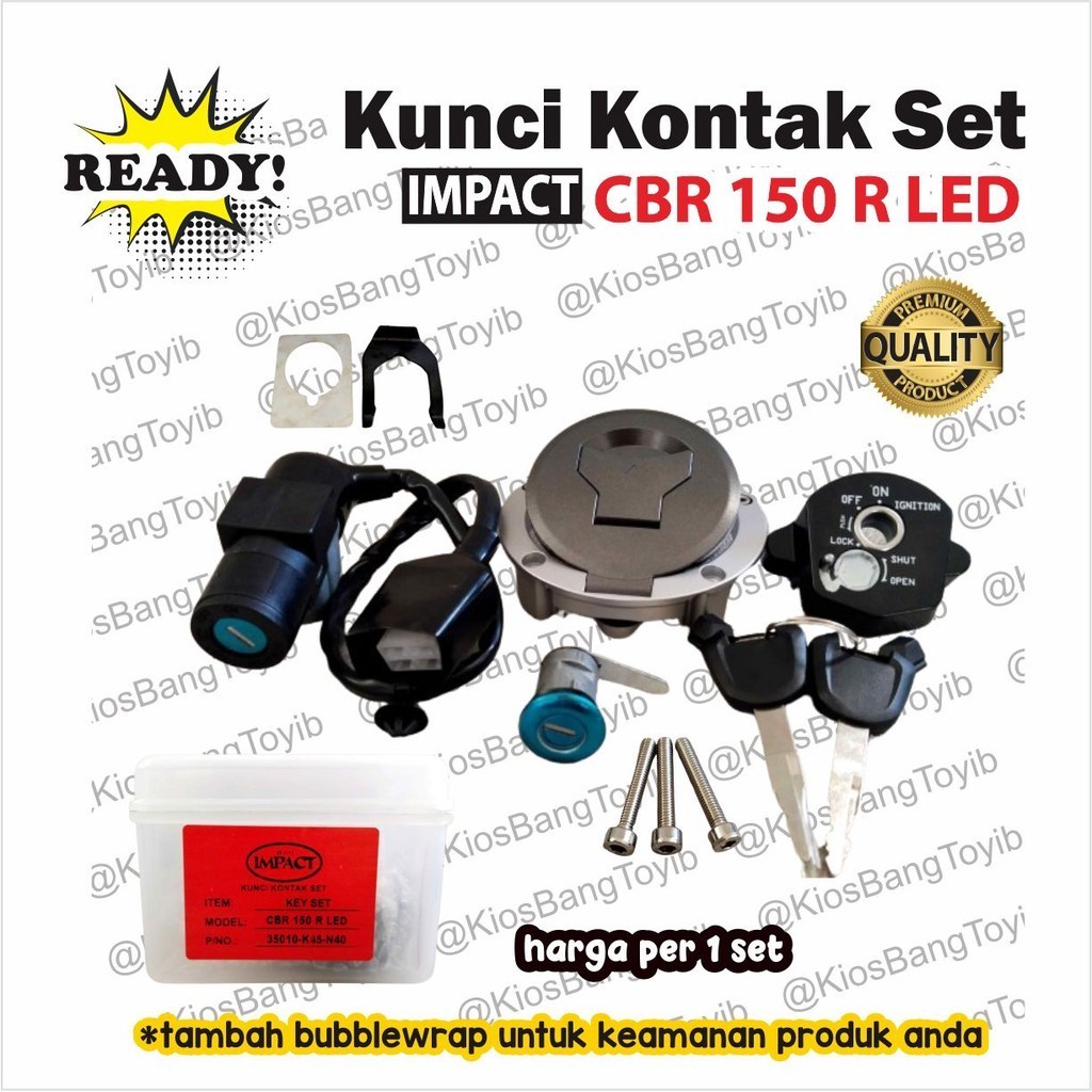Kunci Kontak Set + Jok Assy Honda CBR150R LED CBR 150 R LED (Impact)