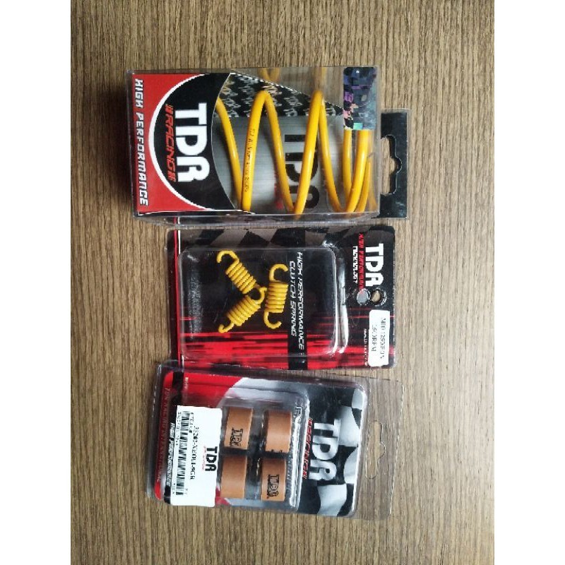 PAKET UPGRADE PER CVT MIO J MIO M3 MIO Z MIO SOUL GT DAN PER KAMPAS GANDA DAN ROLLER TDR     * - RAZ