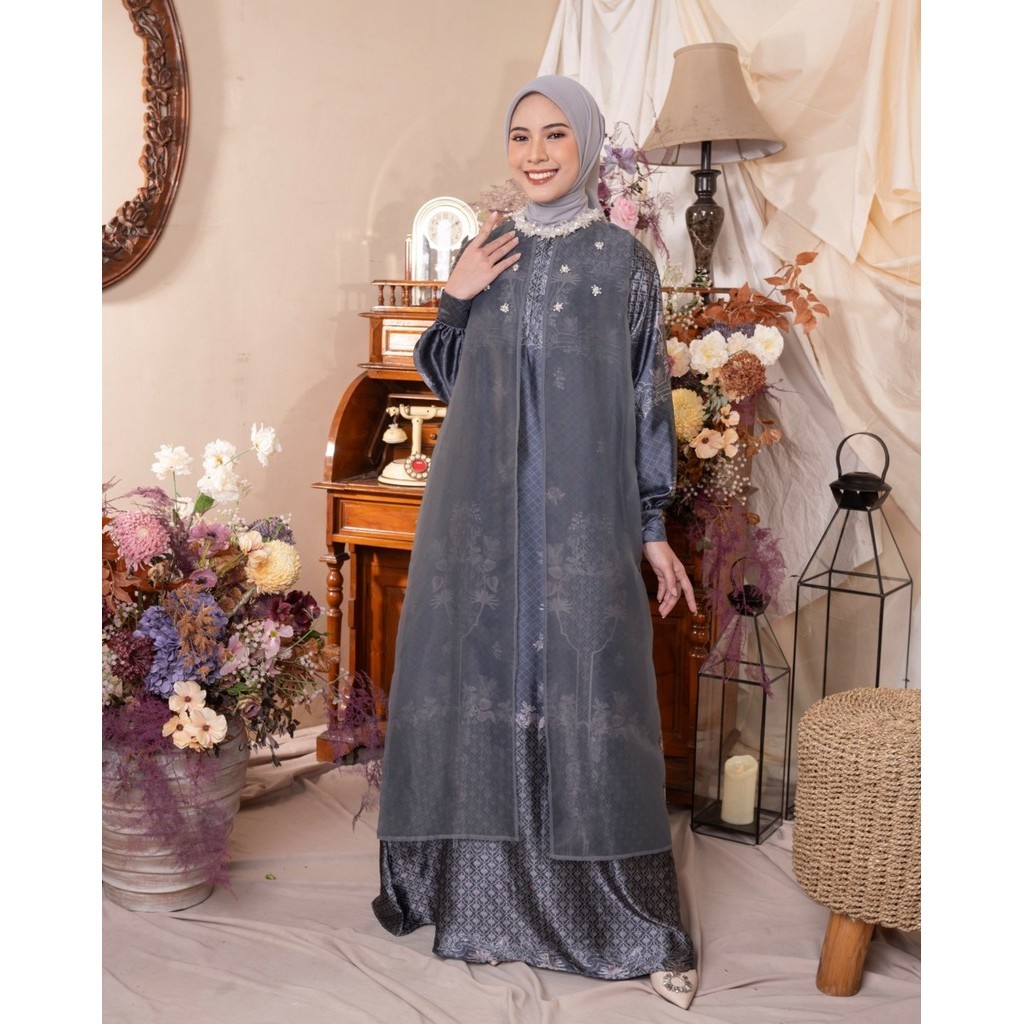 Diana Restu - Haura Dress | Dress Motif Wanita