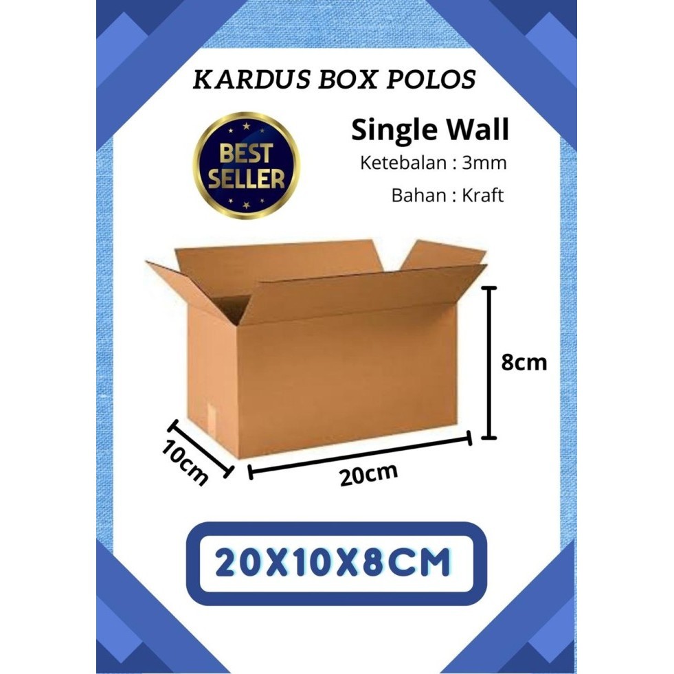 

Kardus Karton Box uk 20x10x8 cm