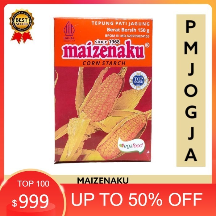 

Maizenaku - Tepung Pati Jagung Maizena 150 Gram / Tepung Maizena