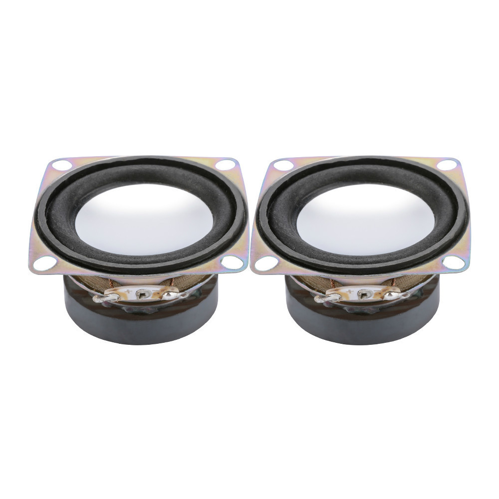 2Pcs 2 Inch Full Range Speaker Portable Mini Audio Sound Speaker 4 Ohm 3W HiFi Stereo Woofer Loudspe