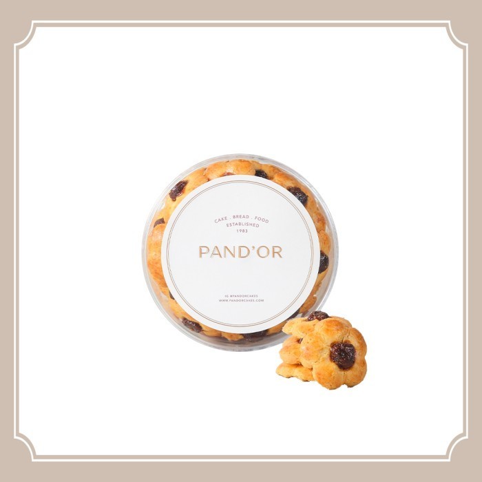 

Flower Berry Cookie Round