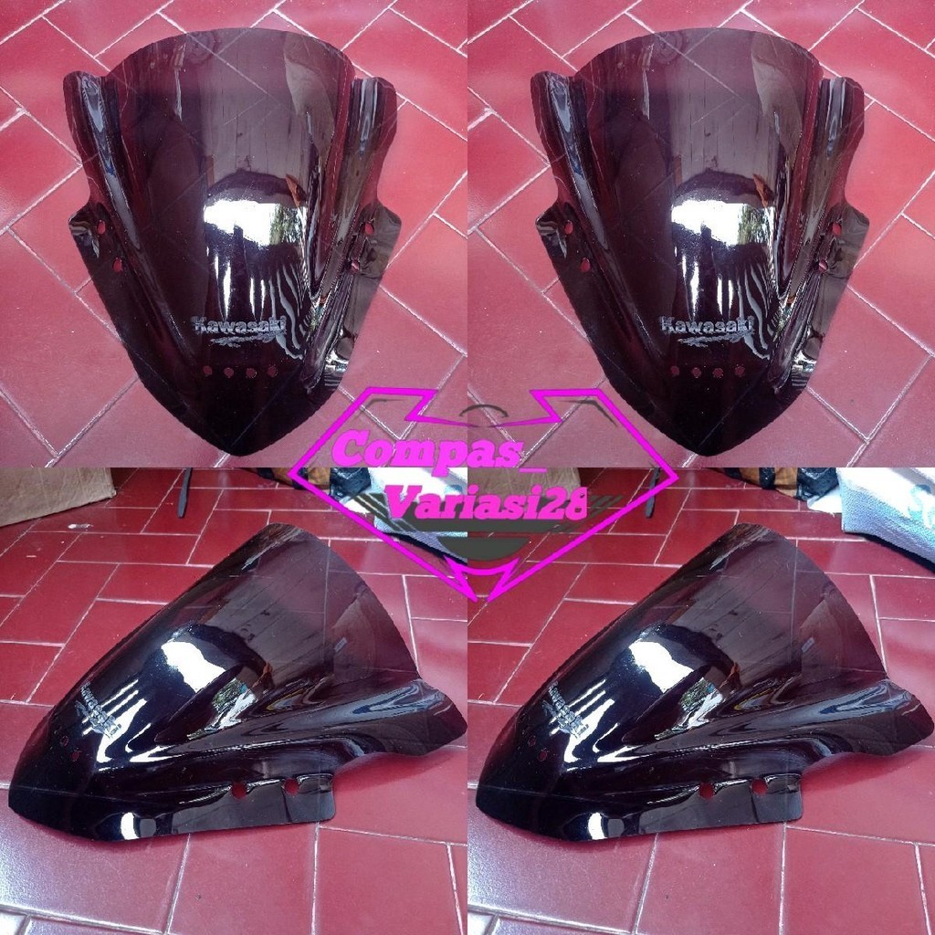 Diskont Termurah Visor Ninja 250 Fi Full Jenong Windshield Visor Ninja 250 Fi Jenong