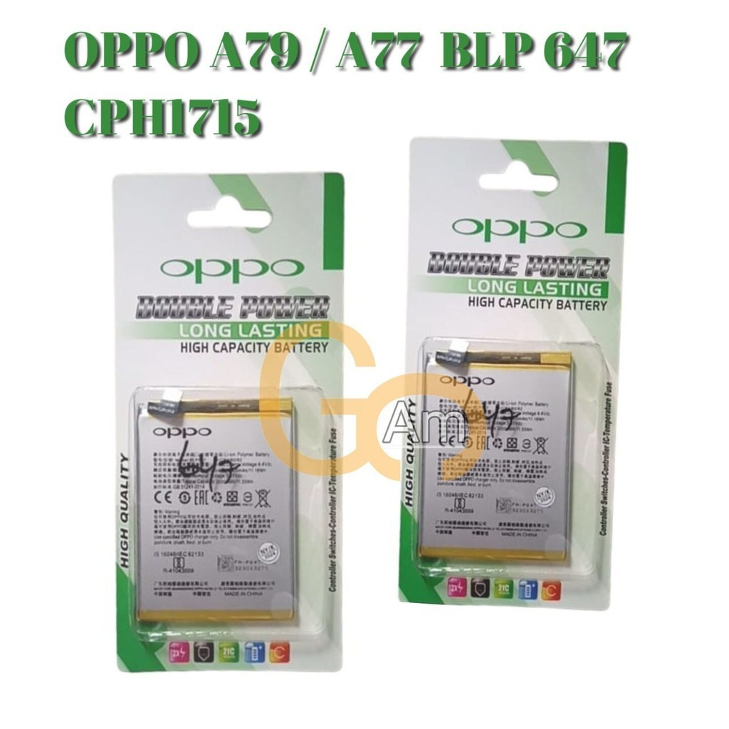 BATERAI HP OPPO A79 / A77 BLP647 BLP 647 CPH1715 BATRE BATRAI HP