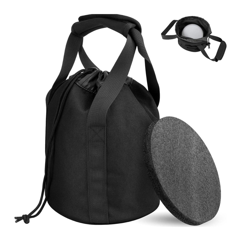 Pitching Ball Bag Pouch Carrying Case Comfortable Handheld Portable Pitching Tote Bag Shot Put Bag f