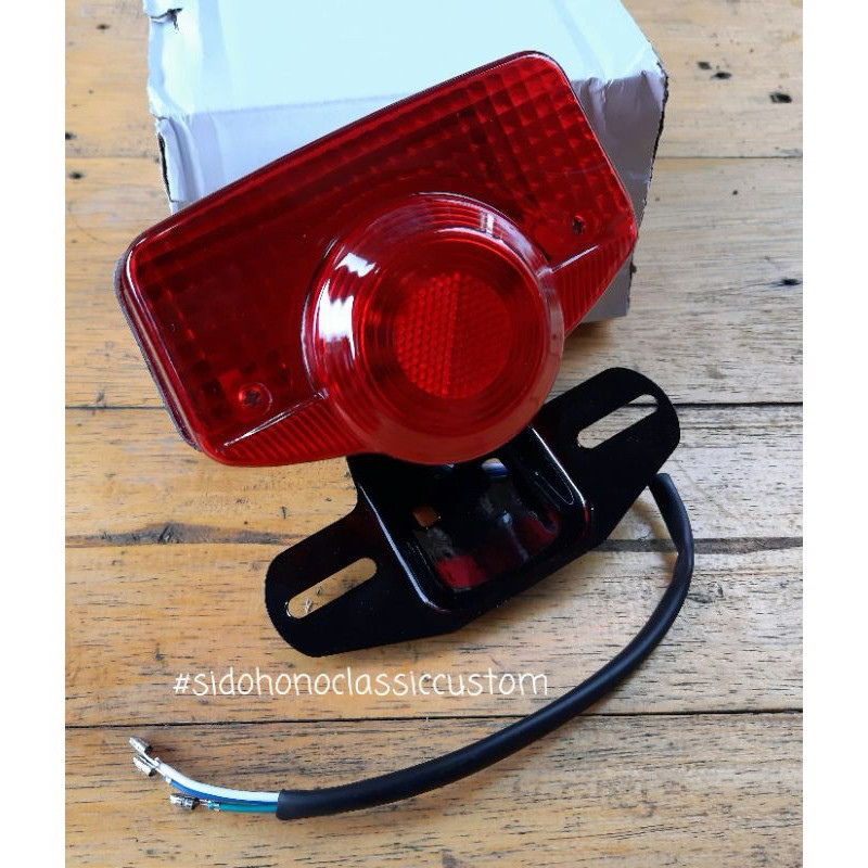 Lampu Stop CB CB100 CB125 S90 Stoplamp honda cb model asli aksesoris motor tua japstle custom