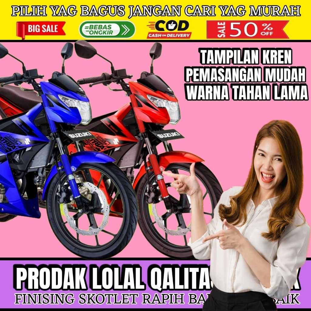 Cover Shock Depan Satria Fu