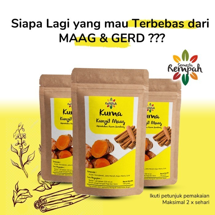

TERJUAL Obat Warisan Maag Gerd Lambung AKUT Herbal Alami | semesta rempah