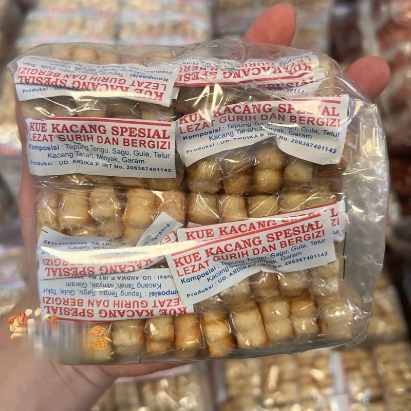 

Kue Kacang Bintang mini SPECIAL Kue SPM Jajanan Jadul TERLARIS 1 Pack isi 10bungkus