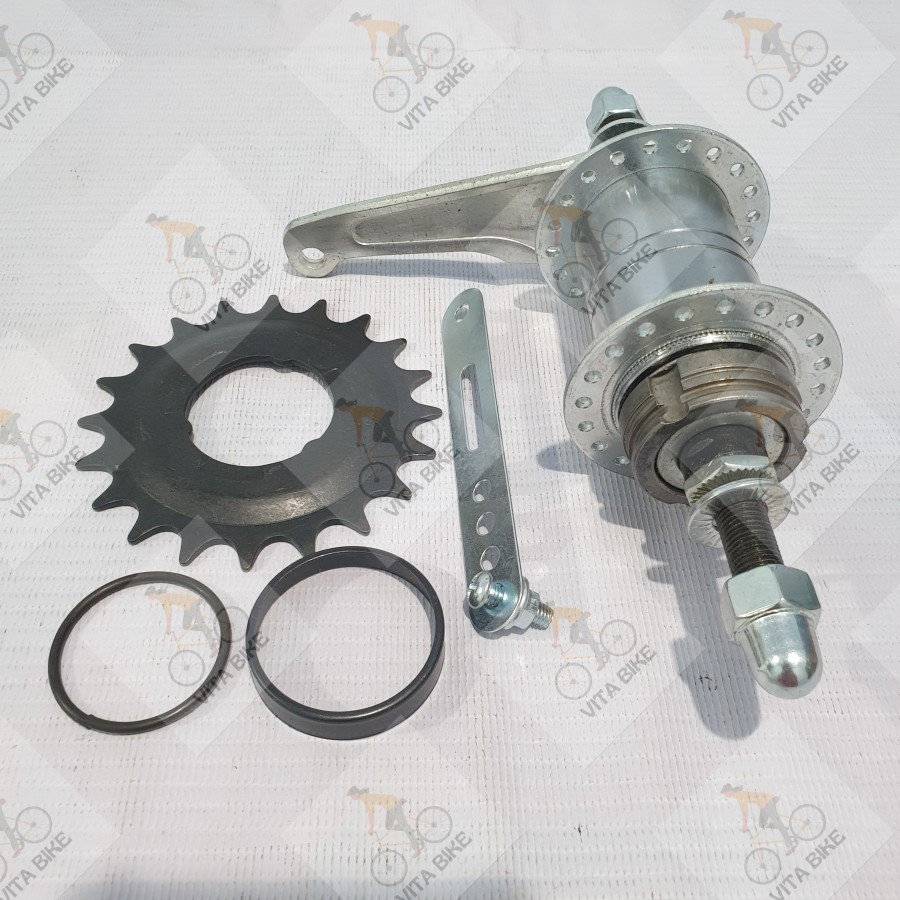 FV34SX Hub Bos Belakang Torpedo Lubang 40 Terpedo Sepeda Onthel 28 Kebo ALI