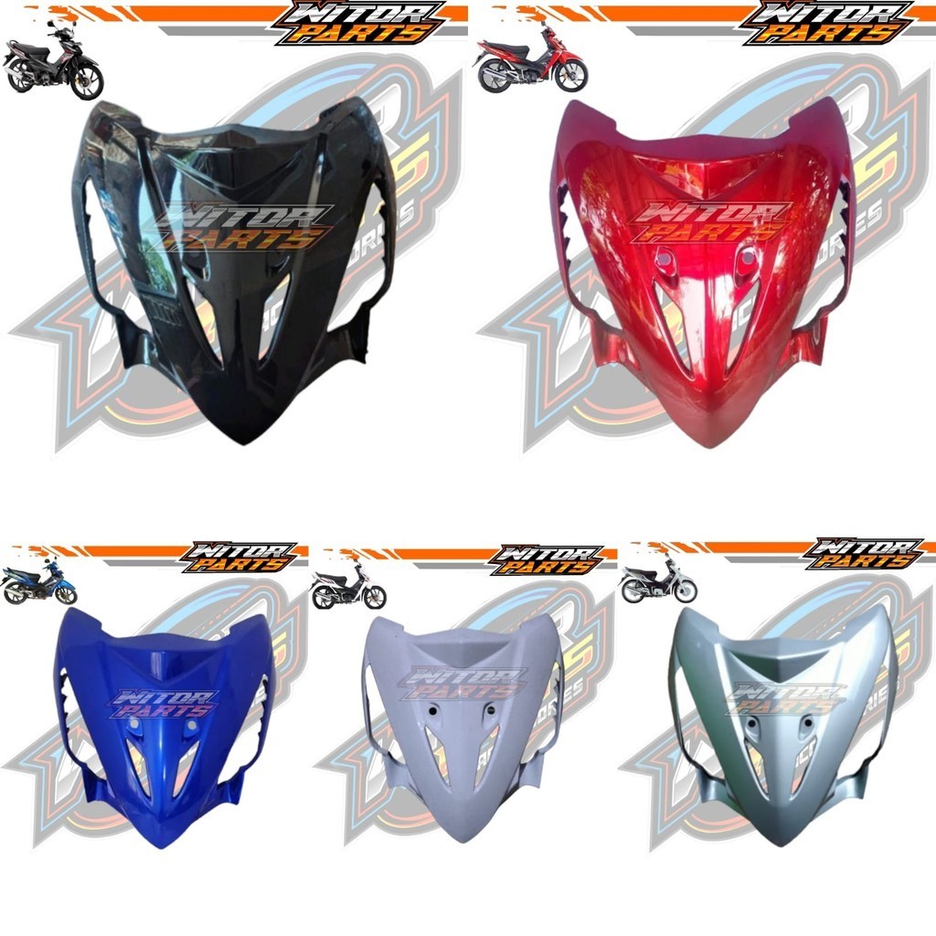 Dasi Tameng Panel Dada Depan Honda Revo Lama / Tameng Dasi Depan Dudukan Plat Nomor Honda Revo Lama 