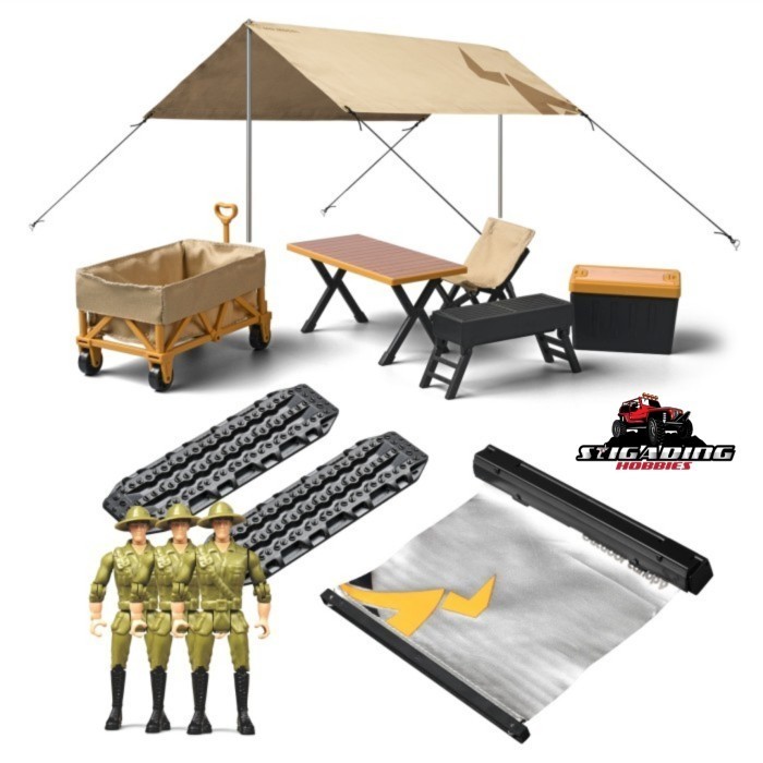 OG99 Aksesoris Camping RC Adventure 1/12 MN85K