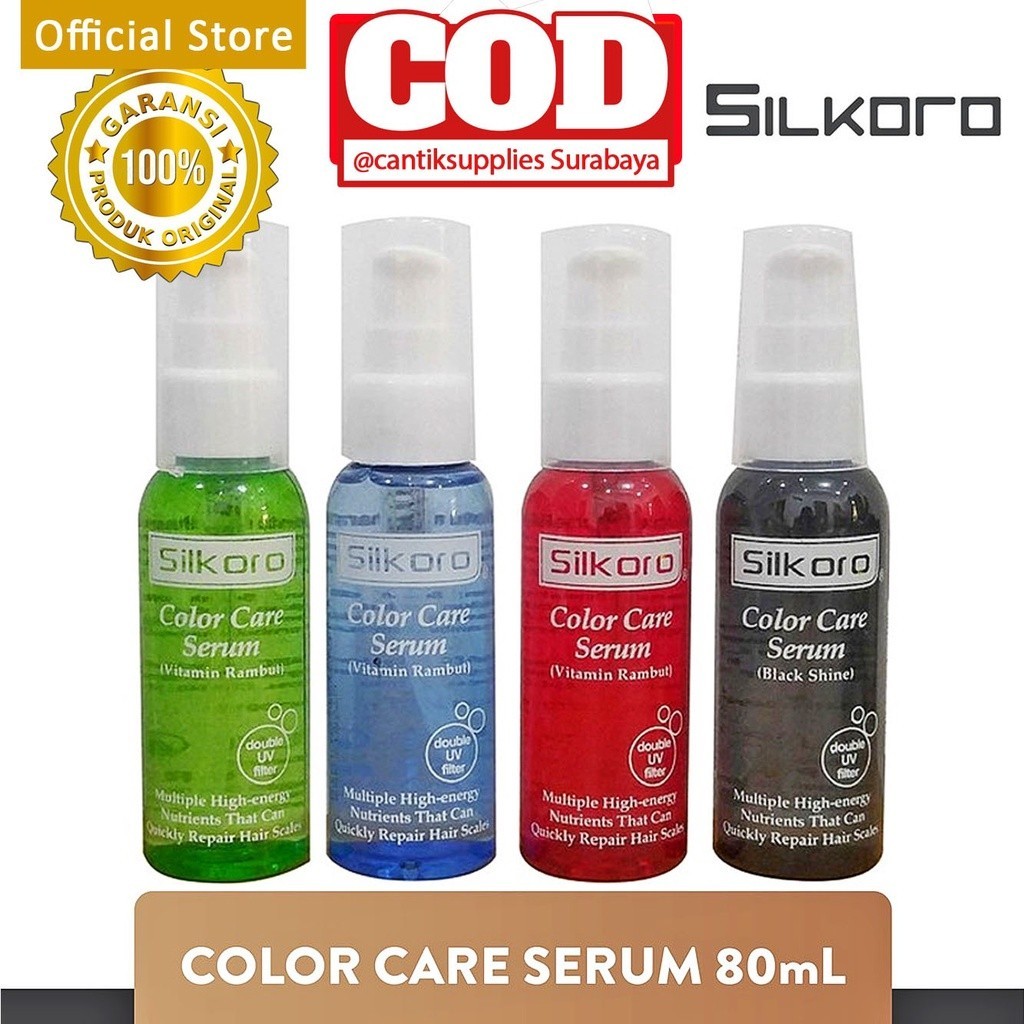 ACS . SILKORO COLOR CARE SERUM - VITAMIN RAMBUT SILKORO 80ML BPOM - SILKORO VITAMIN RAMBUT