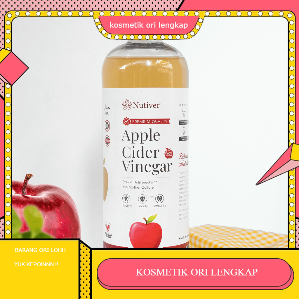 

CUKA APEL 1000ML | CUKA APEL 1LITER | KOL