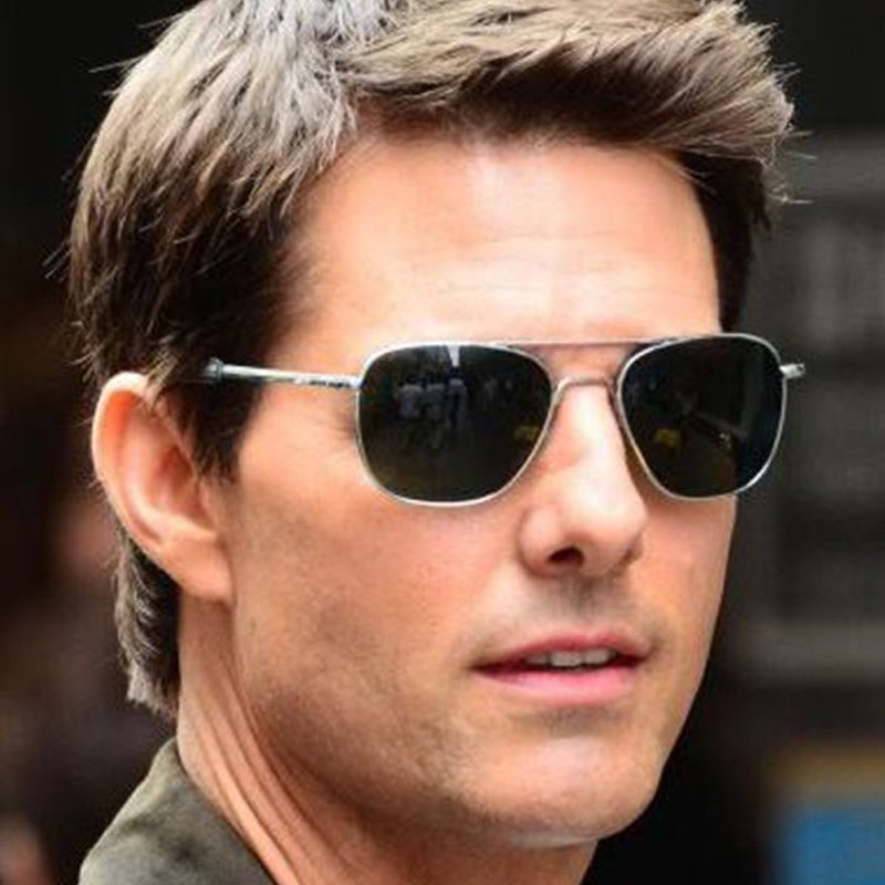 Men luxury Brand Designer Sun Glasses Vintage fashion Aviation AO Sunglasses For Male American Army 