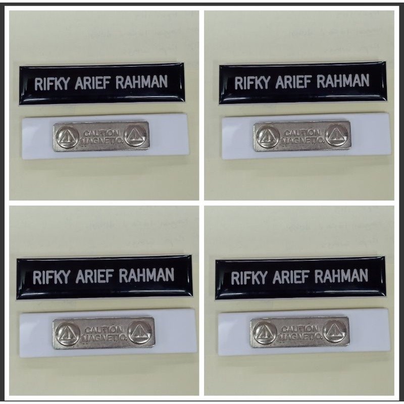 

NAME TAG /PAPAN NAMA/NAMA DADA