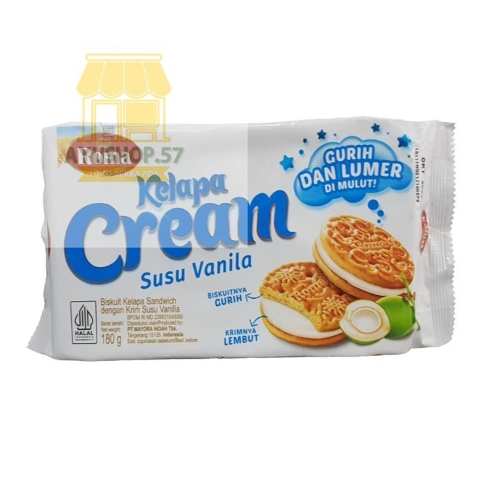 

ROMA KELAPA CREAM - SUSU VANILLA - AYUSHOP57
