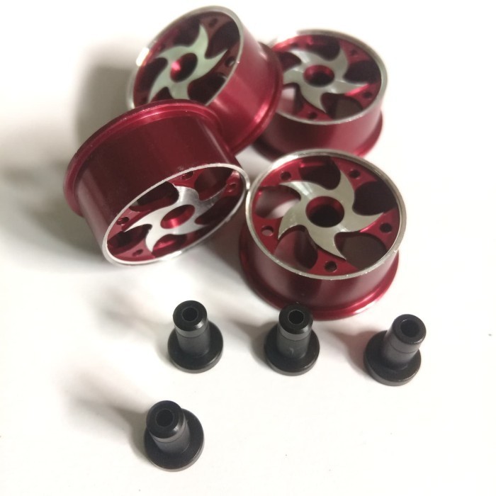 LG99 Rep Tamiya HG Aluminium wheel sabit / velg aluminium M