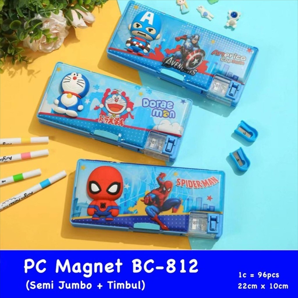 

[D] BC-812 Pensil Case/Tempat Pensil Magnet (PCS)